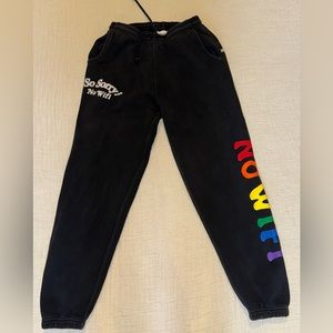 Madhappy Sorry no WiFi women’s pants sz Small